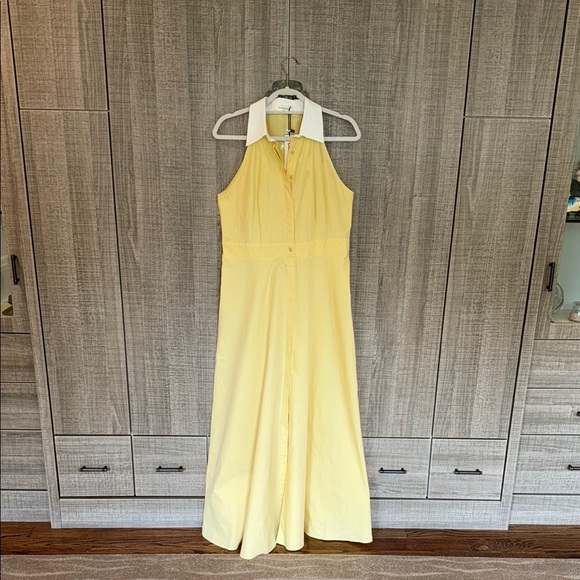 Commense Dresses & Skirts - Commense‎ Button Sleeveless Collar Dress